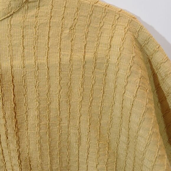 Chenault Textured Tie Front Oversized Top - Picture 3 of 8